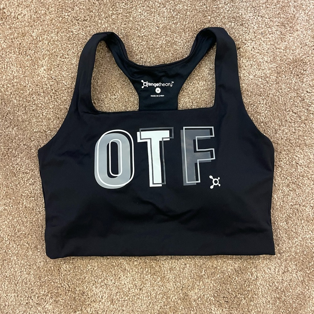 Orange theory sports bra